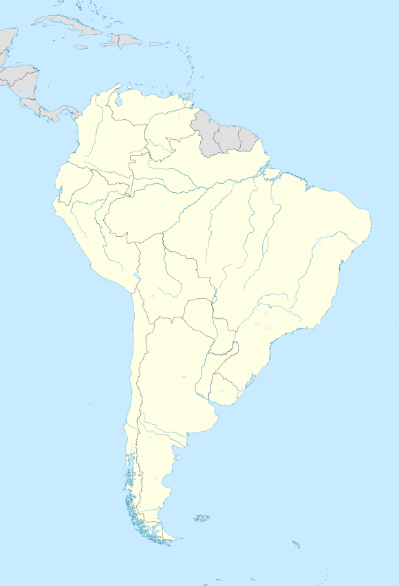 Copa Libertadores 1977 está ubicado en América del Sur