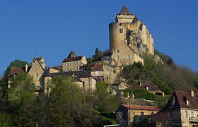 Srednjeveško mesto Castelnaud-la-Chapelle (Dordogne)