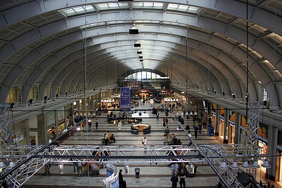 Tukholman keskusrautatieaseman suuri odotushalli