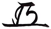 Chữ ký của Tokugawa Ieyasu