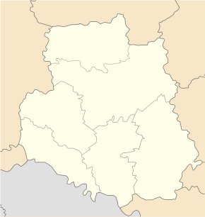 Качанівка. Карта розташування: Вінницька область