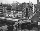 Grünstraßenbrücke und Grünstraße 1903