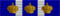 Croce al merito di guerra (4) - nastrino per uniforme ordinaria