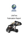 LifeTrac tractor - Fabrication Report