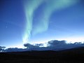 Aurora boreal capturada na Suécia