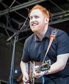 Gavin James performing in 2017