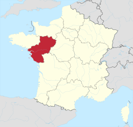 Paesi della Loira – Localizzazione