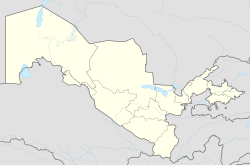 Bukhara trên bản đồ Uzbekistan