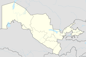 پالوان‌تاش در ازبکستان واقع شده