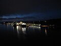 Западная гавань ночью