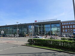 neues Empfangsgebäude des Hauptbahnhofes (2018)