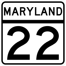MD Route 22.svg