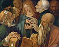 Jesús entre los doctores es un óleo realizado en 1506 por el pintor alemán Alberto Durero. Sus dimensiones son de 64,3 × 80,3 cm. Se expone en el Museo Thyssen-Bornemisza, Madrid. Por Alberto Durero.