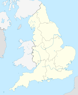 Poloha mesta v Anglicku