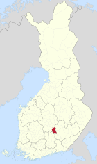 Localisation de Joutsa en Finlande