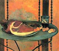 Le jambon (Paul Gauguin, 1889).