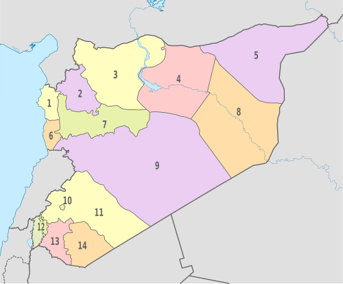 Províncias da Síria