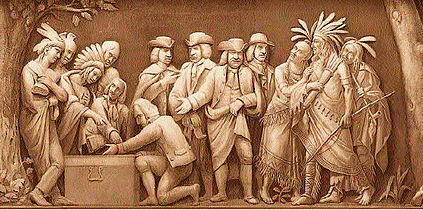 "William Penn and the Indians"