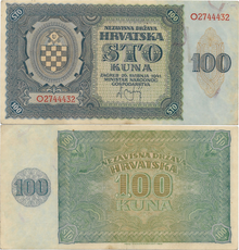 100 Kuna 1941