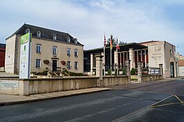 Het gemeentehuis te Les Essarts
