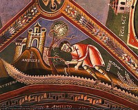 伊北部ノバレサ修道院のフレスコ画