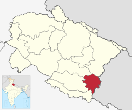 Distretto di Champawat – Localizzazione