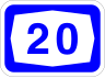 Highway 20 shield}}