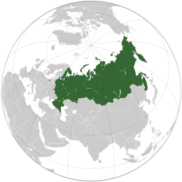 Russie - Localizzazione