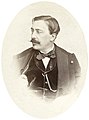 Alfred Stevens in 1865 (Foto: Erwin Hanfstaengl) overleden op 24 augustus 1906