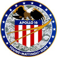 Emblemat Apollo 16