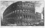 Colosseum, Rom, etsning från 1757.
