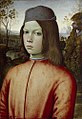 „Berniuko portretas“ (apie 1500, Senųjų meistrų paveikslų galerija Dresdene)