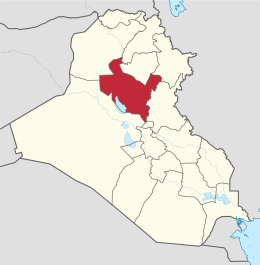 Governatorato di Salah al-Din – Localizzazione