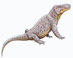 Художня реконструкція Titanosuchus ferox