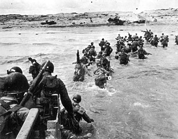 Landung der Alliierten in der Normandie (Utah Beach)
