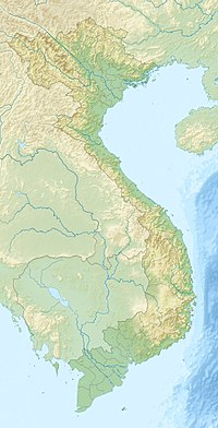 Map showing the location of Phong Nha-Kẻ Bàng National Park