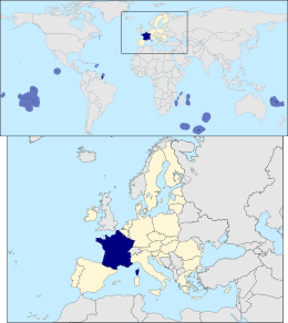 Francia - Mappa
