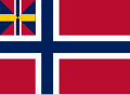 Det norske unionsflagget (1844–1899).