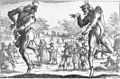 Жак Калло. «Два театральні персонажі», 1616 рік