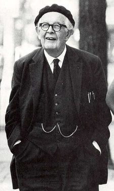 Jean Piaget na University of Michigan v roce 1968