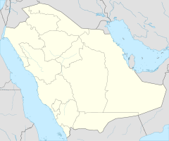 メッカの位置（サウジアラビア内）