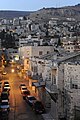 Avondschemering in Nablus 2011