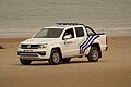 Volkswagen de la police locale Westkust à Knokke-Heist le 16 juin 2018