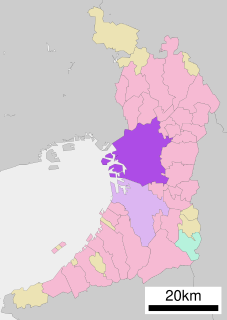 大阪市位置図