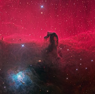馬頭星雲[歐 45] 類型：黑暗星雲
