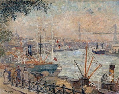Le Port de Nantes, 1914