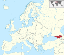 Description de l'image Georgia in Europe.svg.