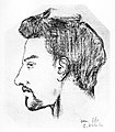 Maurice Utrillo in 1925 overleden op 5 november 1955