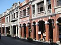 Colonial Japanese architecture along Minquan Old Street