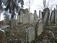 Židovský hřbitov zapsaný na seznamu památek UNESCO v Třebíči